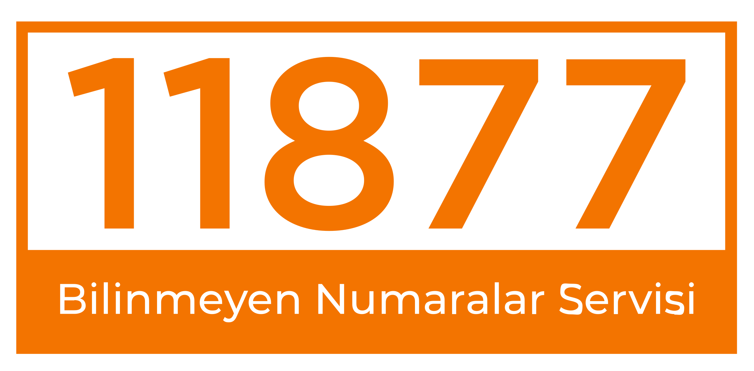 11877 Bilinmeyen Numaralar Servisi
